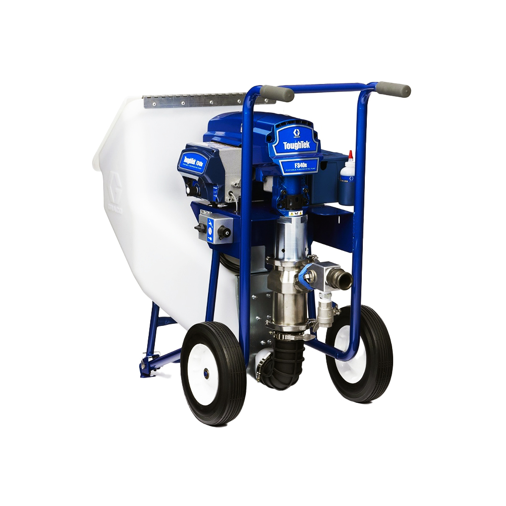 ToughTek F340e Pulverizador ignífugo de cemento, 120V